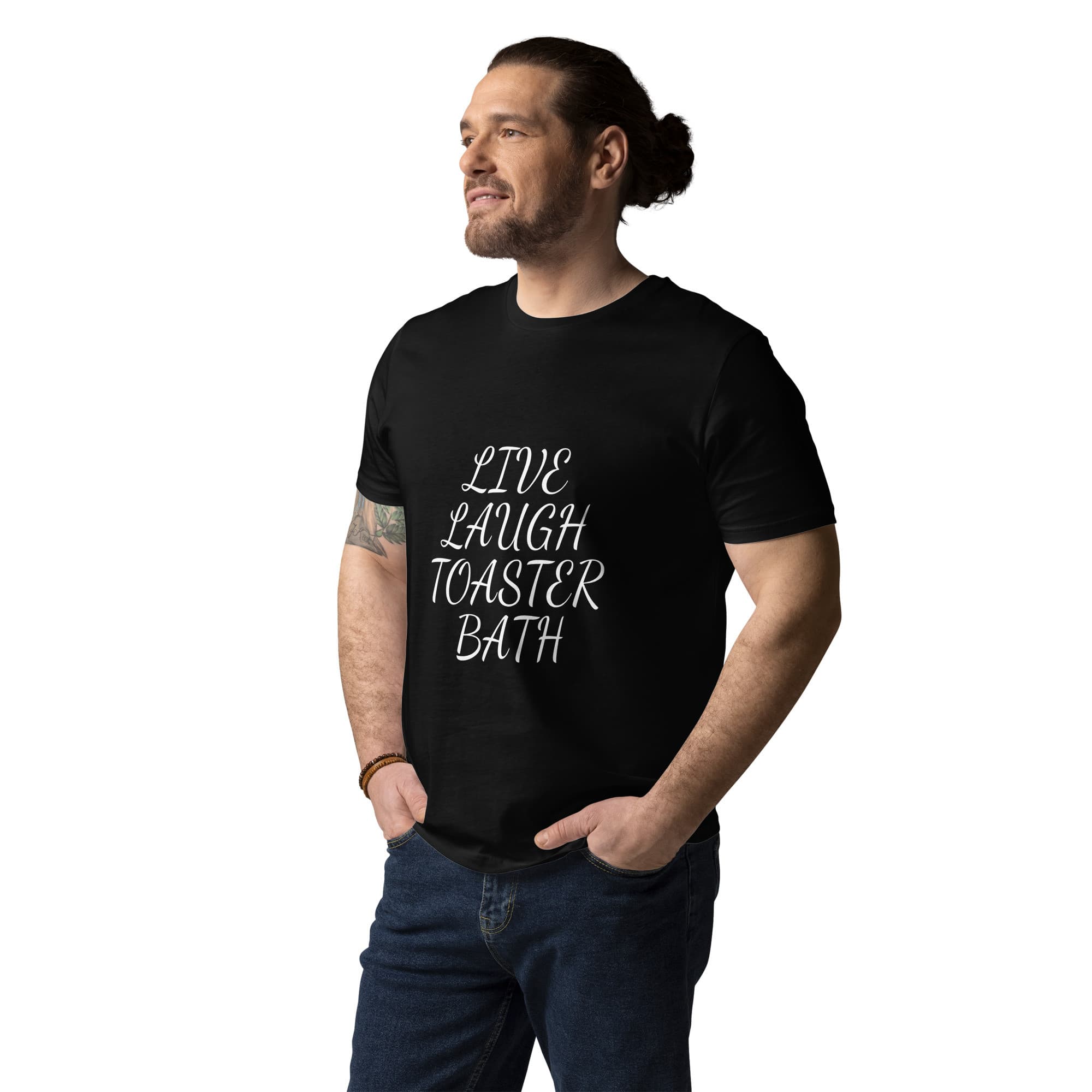 Live Laugh Toaster Bath Unisex T-Shirt