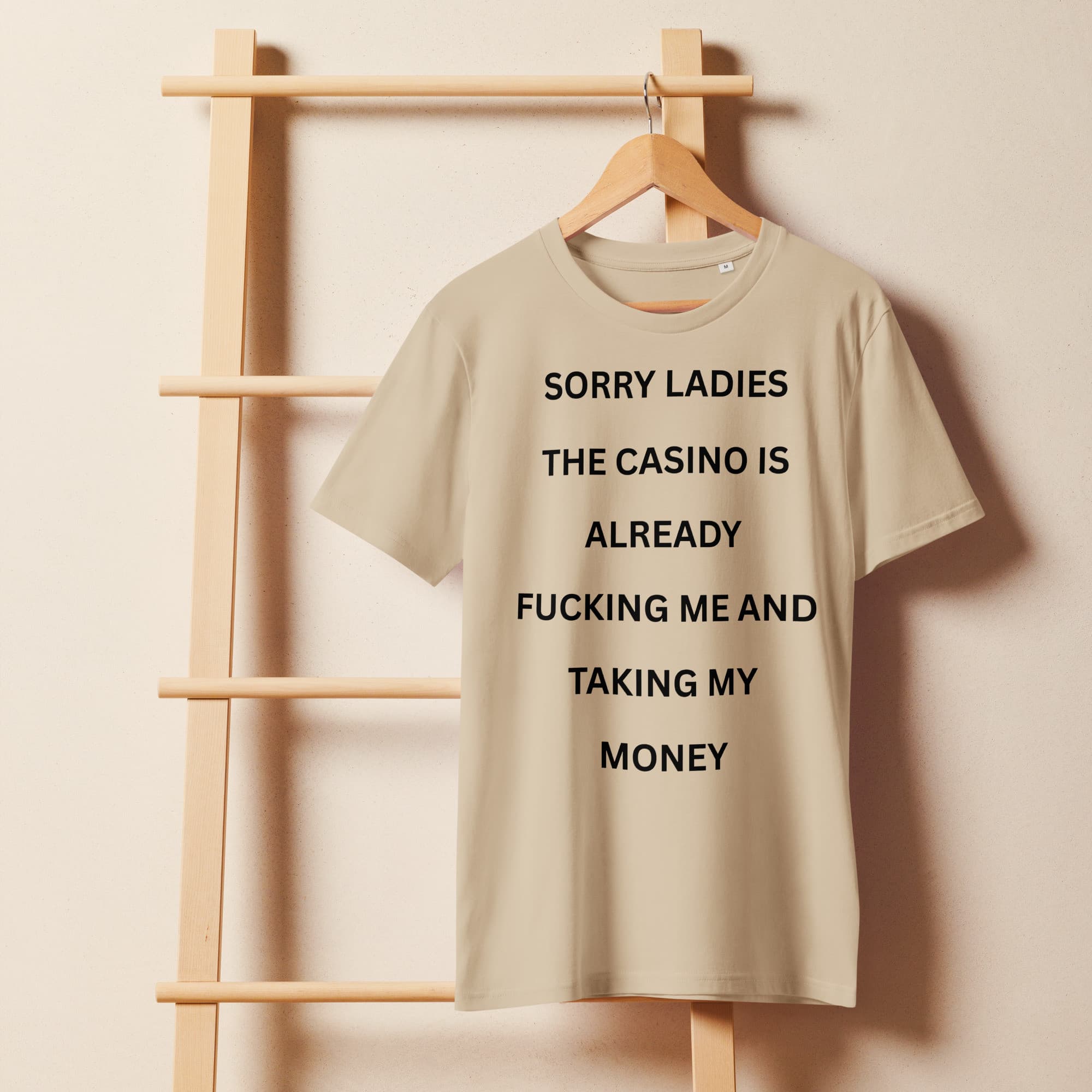 Casino Drain Tee – Organic Unisex T-Shirt