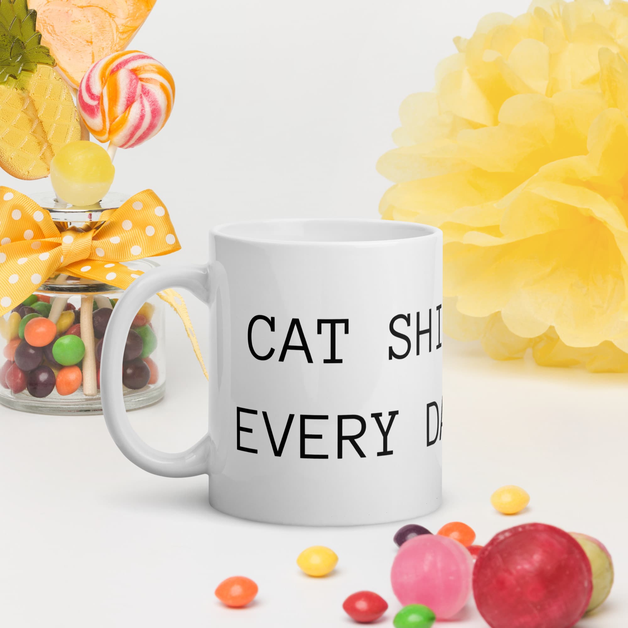 "Cat Sh*t Every Day" Mug